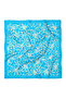 باندانا وشاح بنمط زهرة 50x50 سم - 2