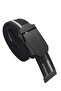 Sports Men's Belt Black 4 cm for Jeans and Canvas