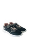 Black Kids Unisex Sneakers Sports Shoes Velcro Laced Kp-9510