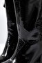 Keri Black Croco Asymmetrical Cut Heeled Short Women's Boots - 6