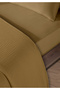 100% Natural Cotton 4 Layer Muslin Luxury Double Pique Set Mustard 200X230Cm - 3