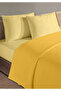 100% Natural Cotton 4 Layer Muslin Luxury Double Pique Set Yellow 200X230Cm