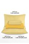 100% Natural Cotton 4 Layer Muslin Luxury Double Pique Set Yellow 200X230Cm - 5