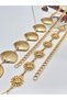 Sun-Mussel Figured Chain Belt Women's Belt Dress Belt Shirt Belt Coat Belt - 3