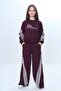 Girl's Stripe Detailed Oversize Tracksuit Set - 100% Cotton 2 Thread Comfortable Fit