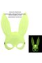 Glow Fluorescent Rabbit Mask That Lights up in the Dark 32X22 cm Bsk2026 - 3