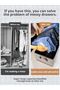 Pack Of 2 Foldable Clothes Organizer Storage Box with Steel Handle 44cm x 30cm x 20cm - 2