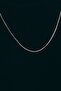 Men's Silver Color Cube Necklace - 3