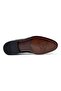6815 Men's Khaki Leather Classic Shoes - 5