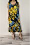 Women's Viscose Combed Loose Cut Skirt Ruffle Dress - 2