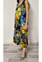 Women's Viscose Combed Loose Cut Skirt Ruffle Dress - 6