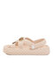 Ecru Lightweight Flexible Summer Women's Slippers 804 Z - 3