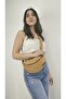 Zippered Luxury Hand Knitted Paper Thread Women's Shoulder, Waist, Crossbody Bag (Color Straw) - 5