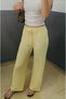 New Product Ultra Quality Seersucker Wrap Lace up High Waist Trousers 0030 - 5