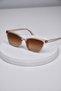 56-16-145 Ekartman Unisex Women Men Uv400 Protected Bone Cat Eye Sunglasses