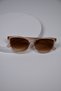 56-16-145 Ekartman Unisex Women Men Uv400 Protected Bone Cat Eye Sunglasses - 5