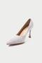Genuine Leather Mb970-Gr Women's Thin 9 cm Heels Gray Suede Stiletto & Heels Shoes - 5