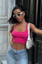 2552 Pink Pink Blouse with Ring Back - 2