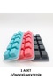 1 Piece Bass Finger Silicone Ice Mold 12 Compartment Ice Mold Silicone