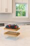 Set of 3 Lu Storage Containers (650ml 1000ml 1500ml)-Heat Resistant-Bamboo Leak Proof Lid - 8