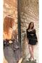 Cut Out Payetli Siyah Elbise - 4