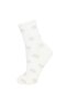 Women's 3-Piece Cotton Socks C6462Axns - 4