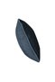 4-Piece Isle Linen Look Ribbed Throw Pillow Cover Navy Blue - 3