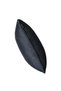 2-Piece Straw Textured Ribbed Double Sided Throw Pillow Cover Blue Black - 3
