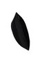 2-Piece Straw Textured Ribbed Double Sided Throw Pillow Cover Black - 3