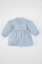Baby Girl Crew Neck Floral Printed Long Sleeve Sweatshirt Dress (24 Au) - 6
