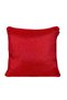4-Piece Straw Textured Ribbed Double Sided Throw Pillow Cover Light Red - 3