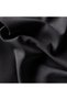 Single Velvet Textured Throw Pillow Cover Black - 2