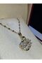 Women's Steel Necklace - Swan Model with Zircon Stone, Gift for Lover, Spouse - 8