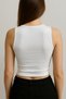 Women's Tactel Tie Crop Blouse - 2