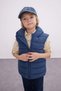 Baby Boy Water Repellent Hooded Zipper Pocket Inflatable Vest A2221A524Au - 3