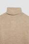 Boy's Beige Turtleneck Basic Plain Knitwear Sweater A8637A824Wn - 5