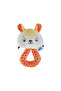 W. 817 Rattles Cat Playmate Yellow - 2