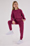 Girl's Winter Regular Fit Burgundy Tracksuit Set Us2302-C-V3 - 2