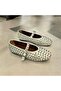 Women's Disco Ballerinas with Stones - 3