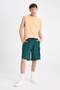 Boxy Fit Printed Crew Neck Undershirt C5051Ax24Hs - 2