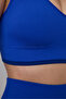 Cobalt Blue Light Support Contrast Seamless Sports Bra - 5