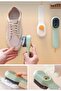 2 Pieces Multi-Purpose Practical Hand Cleaning Brush with Detergent Tank Shoe Boots Cleaning Washing Brush