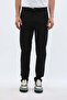 Technical Stretch-Blend Jogger Pants - Black
