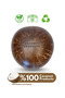 2-Piece Coconut Bowl, Spoon and Bowl Pad - Bowl Bowl - Coconut Bowl - 2
