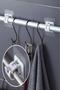 2 Pcs Spring Tube Holder and Cable Organizer Ring Self Adhesive Hanger Holder Spring Hook