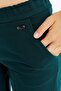 Women's Green Plus Size Shorts-S224 - 2