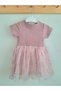 Summer Glittery Heart Patterned Tutu Baby Girl Dress - 2