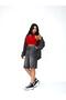 Women's Long Bermuda Denim Shorts Ripped Detailed Midi Length - 5