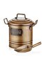 Galvanized Steel Legume Storage Bucket 3 Lt with Scoop - 3