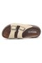 Witta Double Buckle Orthopedic Daily Non-Slip Soft Leather Home Outdoor Slippers - 2